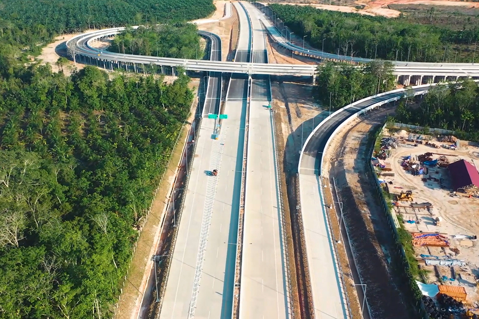 Jalan Tol Bayung Lencir-Tempino (Baleno) Seksi 1